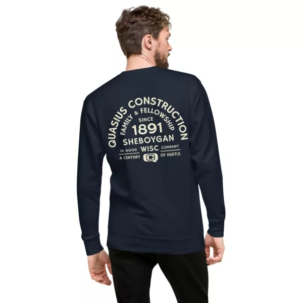 Black Unisex Premium Sweatshirt - Image 4